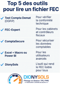 Top 5 des outils pour lire des fichiers FEC